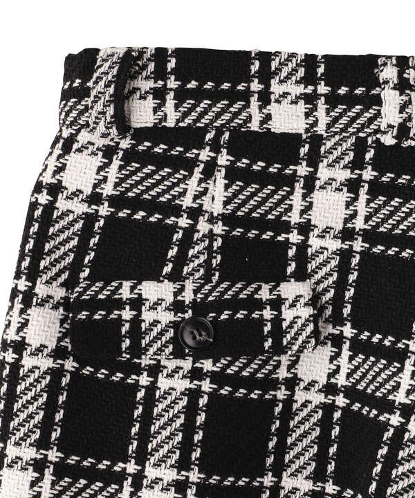 yipyip/イップイップ/PLAID CHECK WIDE PANTS