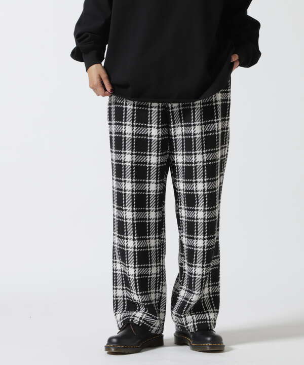 yipyip/イップイップ/PLAID CHECK WIDE PANTS