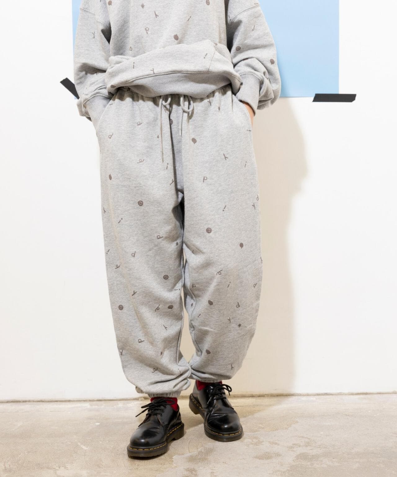 yipyip/イップイップ/MULTI PATTERN SWEAT PANTS