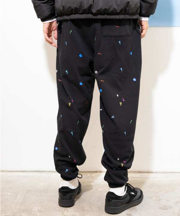 yipyip/イップイップ/MULTI PATTERN SWEAT PANTS