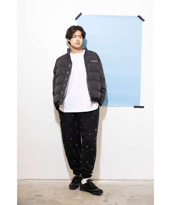 yipyip/イップイップ/MULTI PATTERN SWEAT PANTS