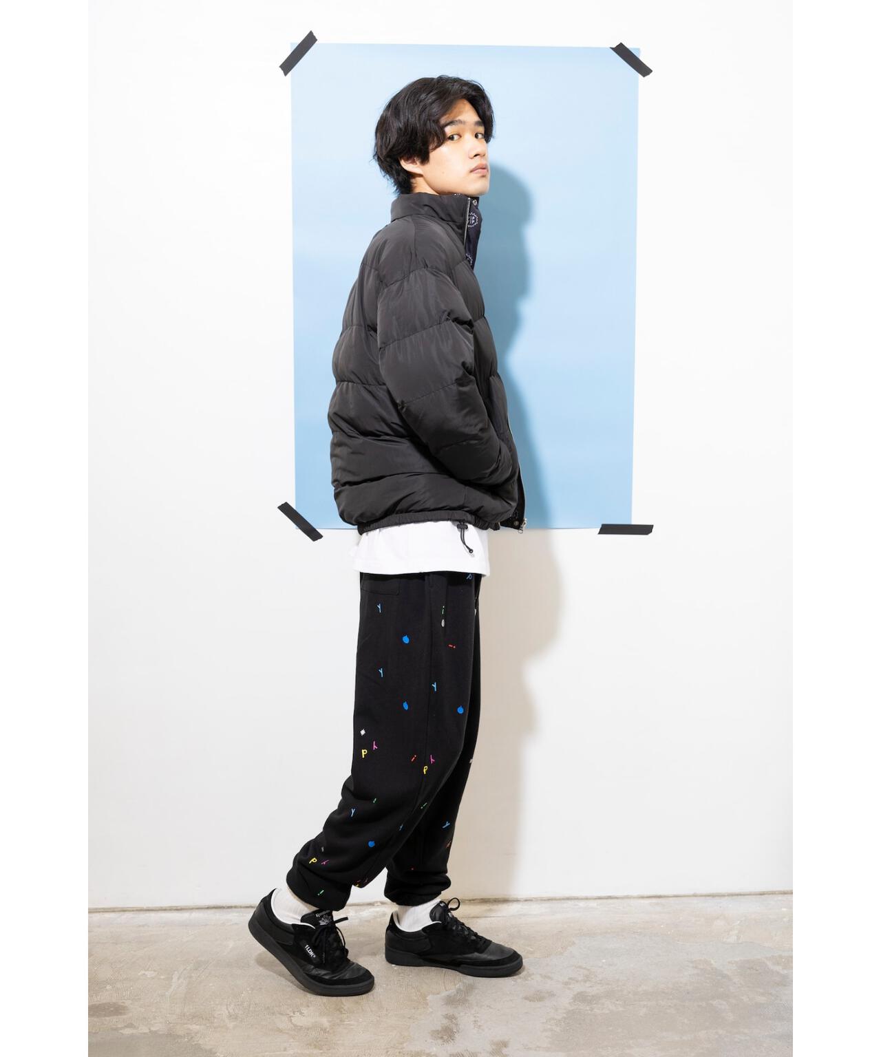 yipyip/イップイップ/MULTI PATTERN SWEAT PANTS