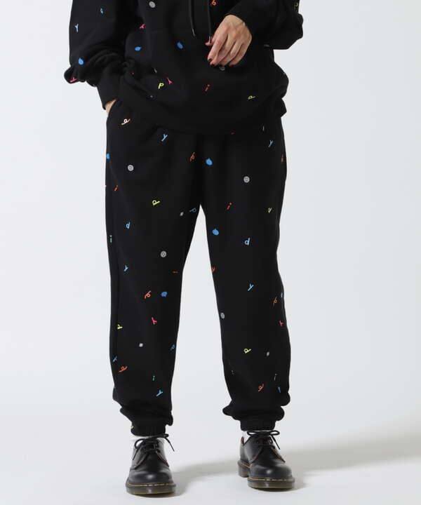 yipyip/イップイップ/MULTI PATTERN SWEAT PANTS