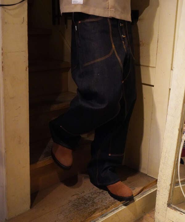 SUGARHILL/シュガーヒル/CLASSIC DOUBLE KNEE DENIM PANTS