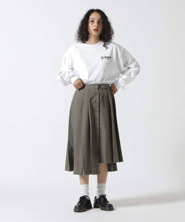 yipyip/イップイップ/PLEATS SKIRT