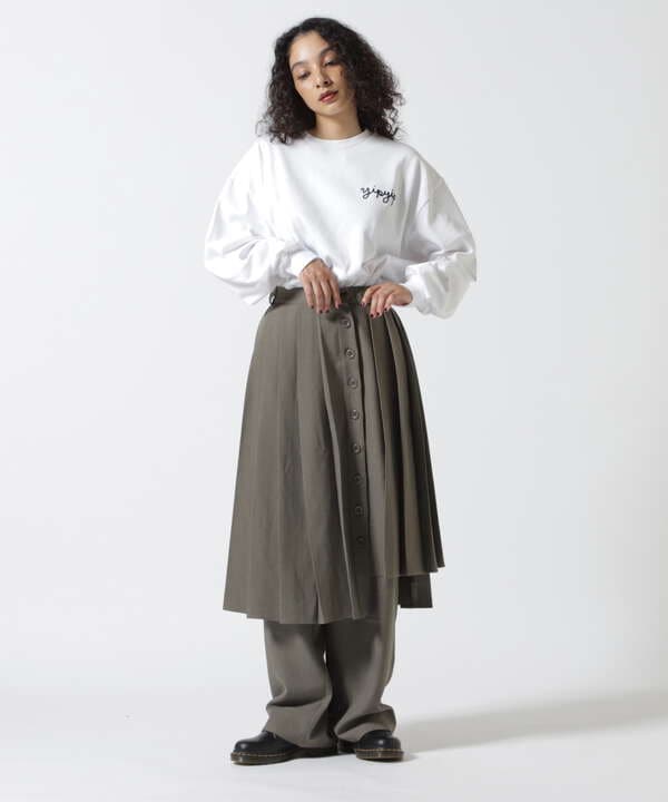 yipyip/イップイップ/PLEATS SKIRT