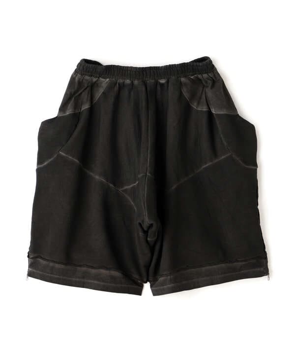 WHITELAND/ホワイトランド/SWEAT SIDE ZIP SHORT