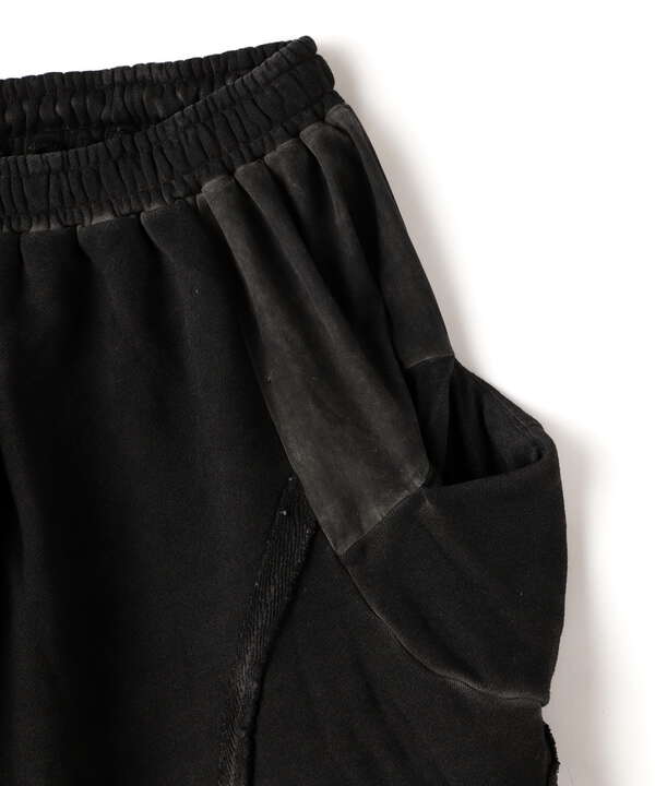 WHITELAND/ホワイトランド/SWEAT SIDE ZIP SHORT