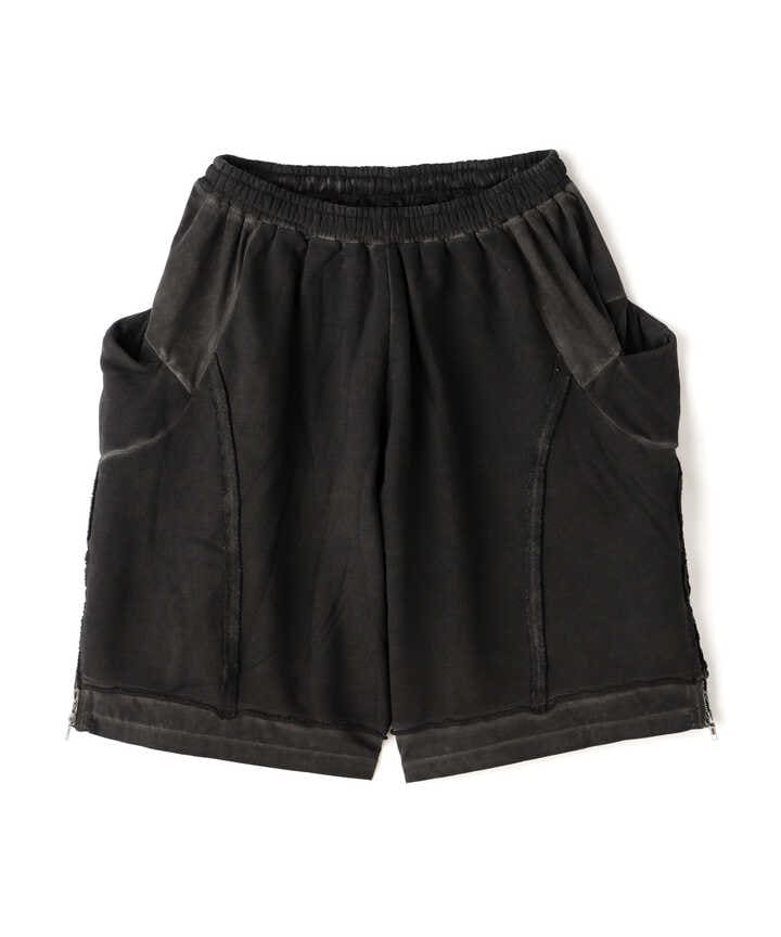 WHITELAND/ホワイトランド/SWEAT SIDE ZIP SHORT