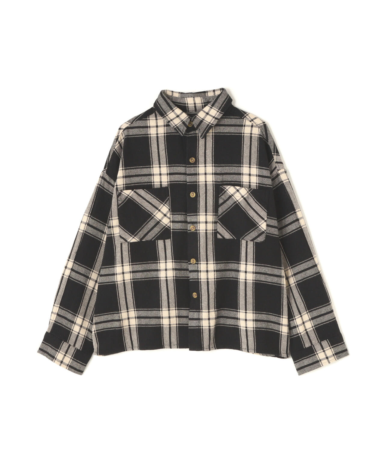  【WEB&DEPOT限定】DankeSchon/ダンケシェーン/COTTON FLANNEL CHECK SHIRT