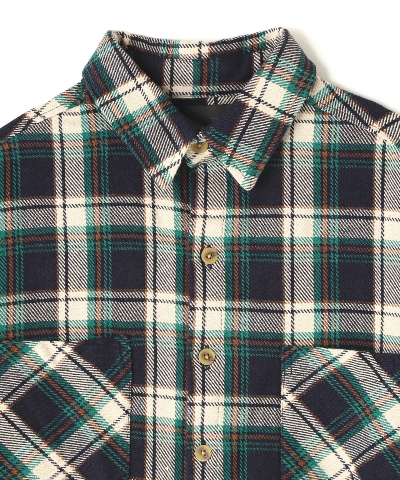  【WEB&DEPOT限定】DankeSchon/ダンケシェーン/COTTON FLANNEL CHECK SHIRT