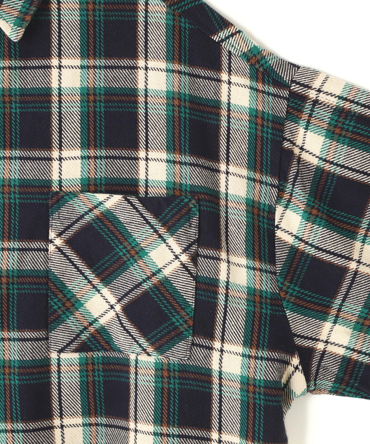  【WEB&DEPOT限定】DankeSchon/ダンケシェーン/COTTON FLANNEL CHECK SHIRT