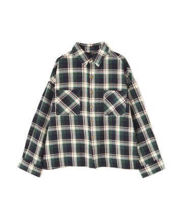  【WEB&DEPOT限定】DankeSchon/ダンケシェーン/COTTON FLANNEL CHECK SHIRT