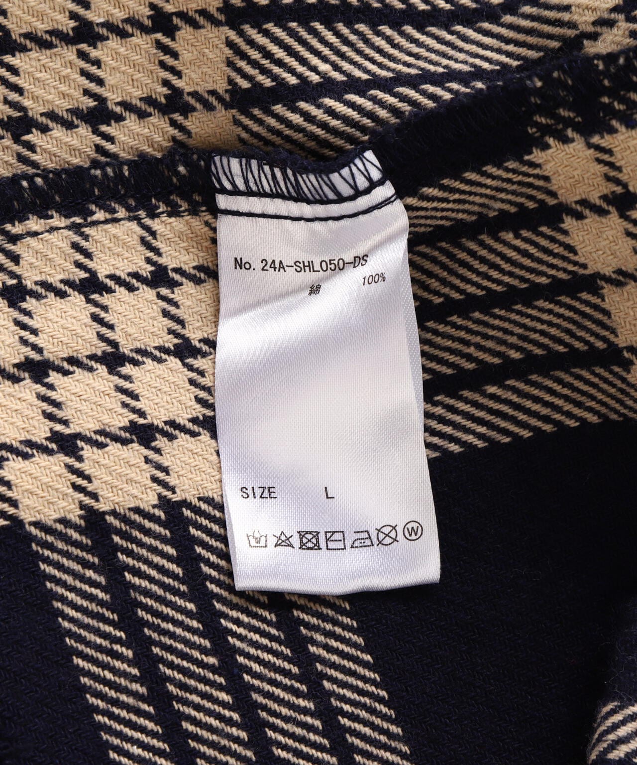 DankeSchon/ダンケシェーン/DAMAGE FLANNEL CHECK SHIRTS