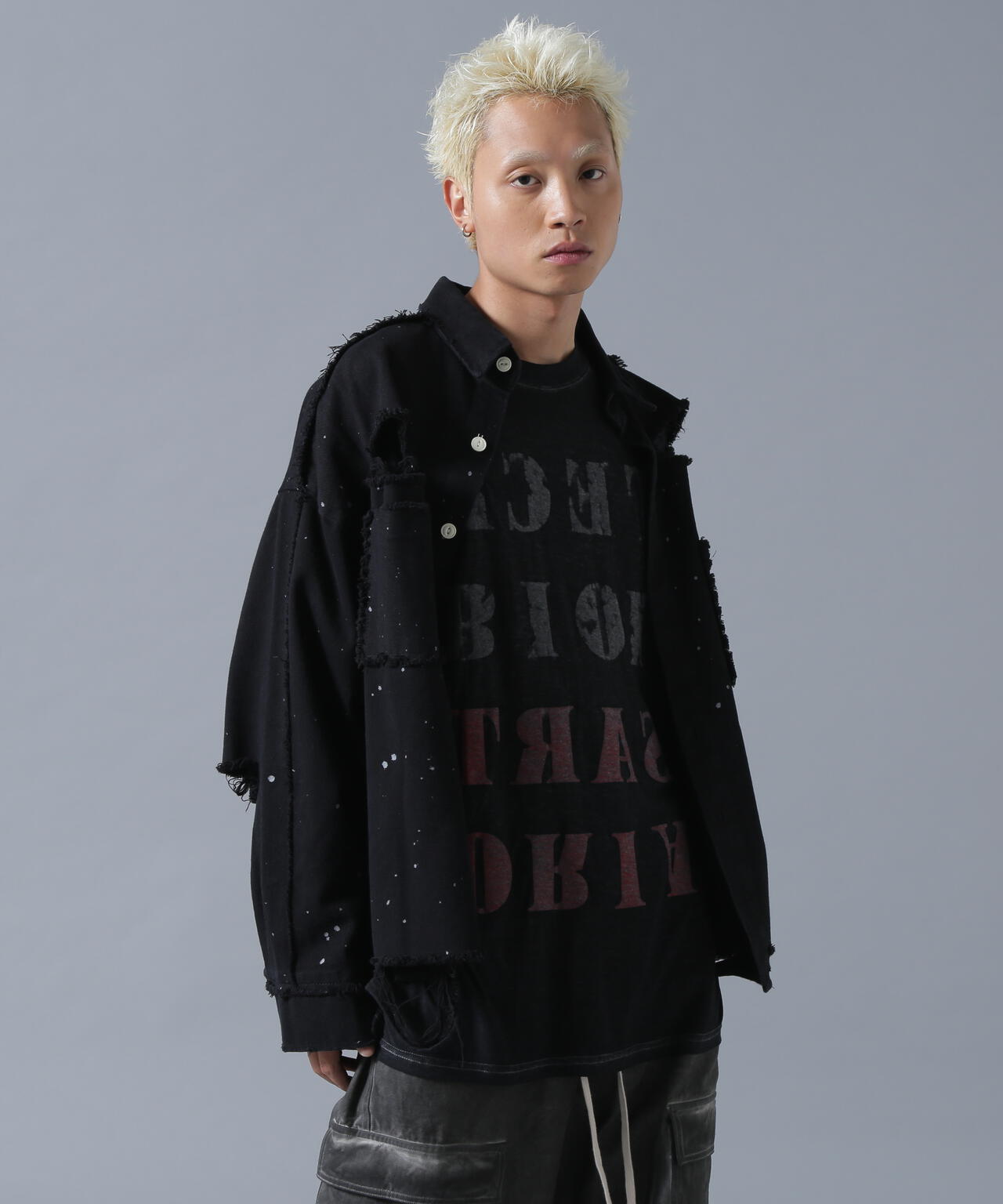 DankeSchon/ダンケシェーン/DAMAGE FLANNEL SHIRTS | LHP ( エルエイチピー ) | US ONLINE  STORE（US オンラインストア）