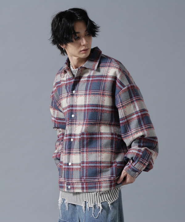 DankeSchon/ダンケシェーン/QUILT CHECK SHIRT