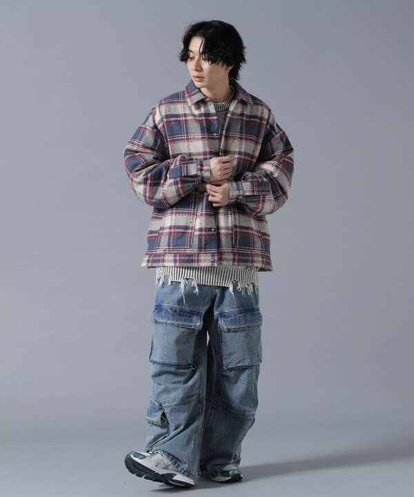 DankeSchon/ダンケシェーン/QUILT CHECK SHIRT