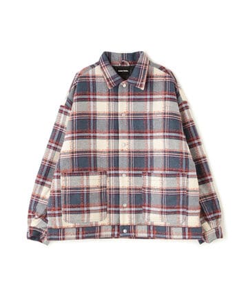 DankeSchon/ダンケシェーン/QUILT CHECK SHIRT