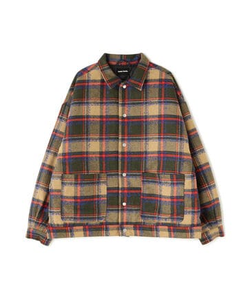 DankeSchon/ダンケシェーン/QUILT CHECK SHIRT