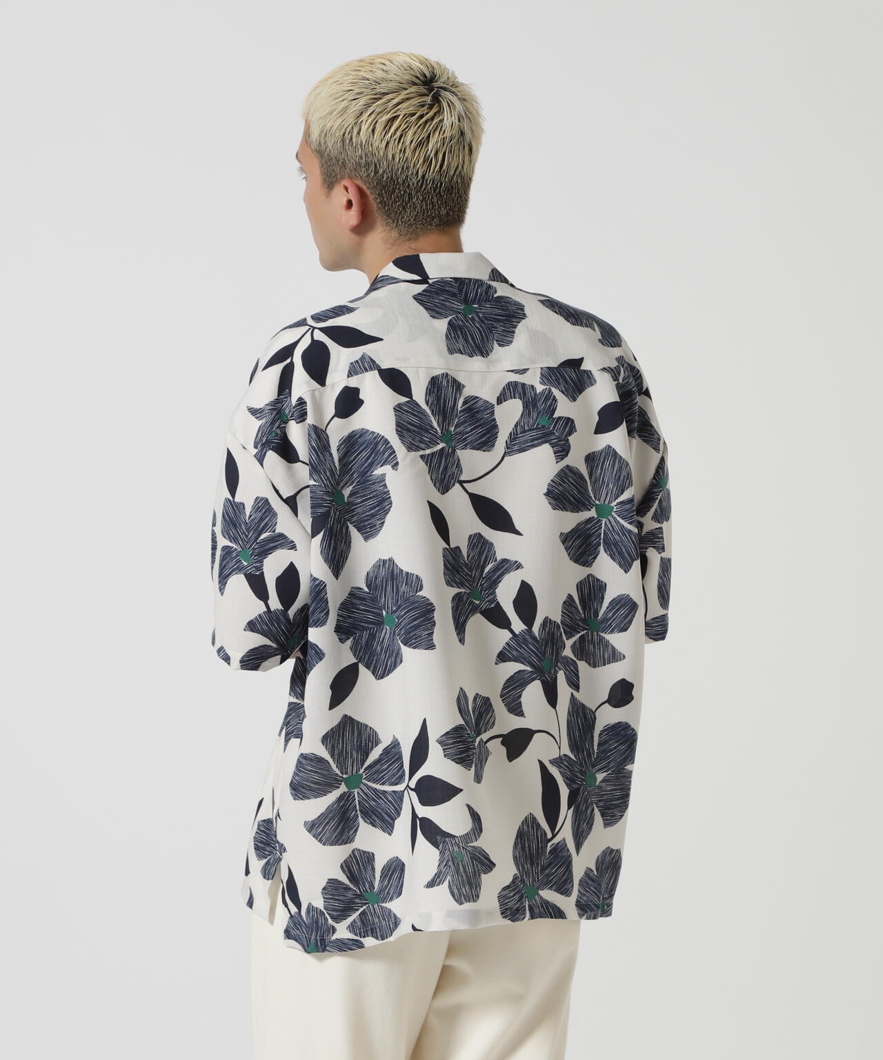 DankeSchon/ダンケシェーン/OPEN COLLAR SS SHIRT - B.FLOWER/オープンカラーシャツ | LHP (  エルエイチピー ) | US ONLINE STORE（US オンラインストア）