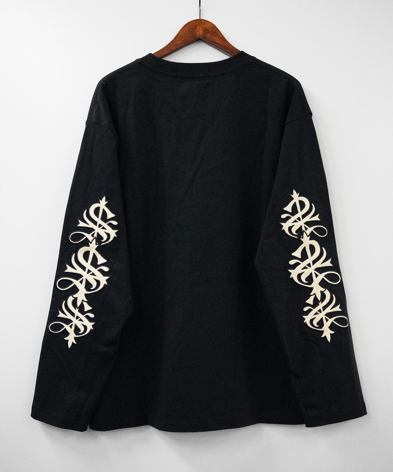 SUPPLIER/【LHP EXCLUSIVE】CROSS L/S TEE - BLACK