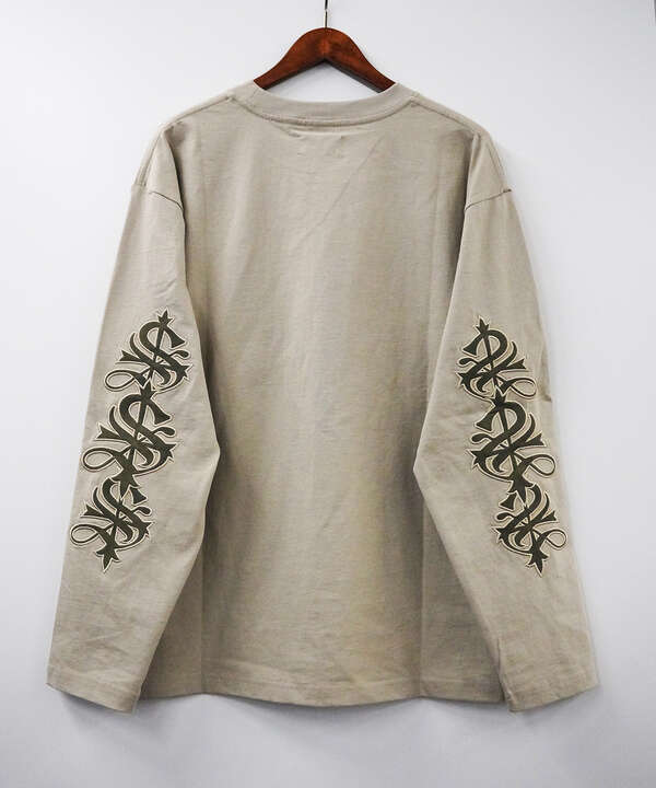 SUPPLIER/【LHP EXCLUSIVE】CROSS L/S TEE - BEIGE