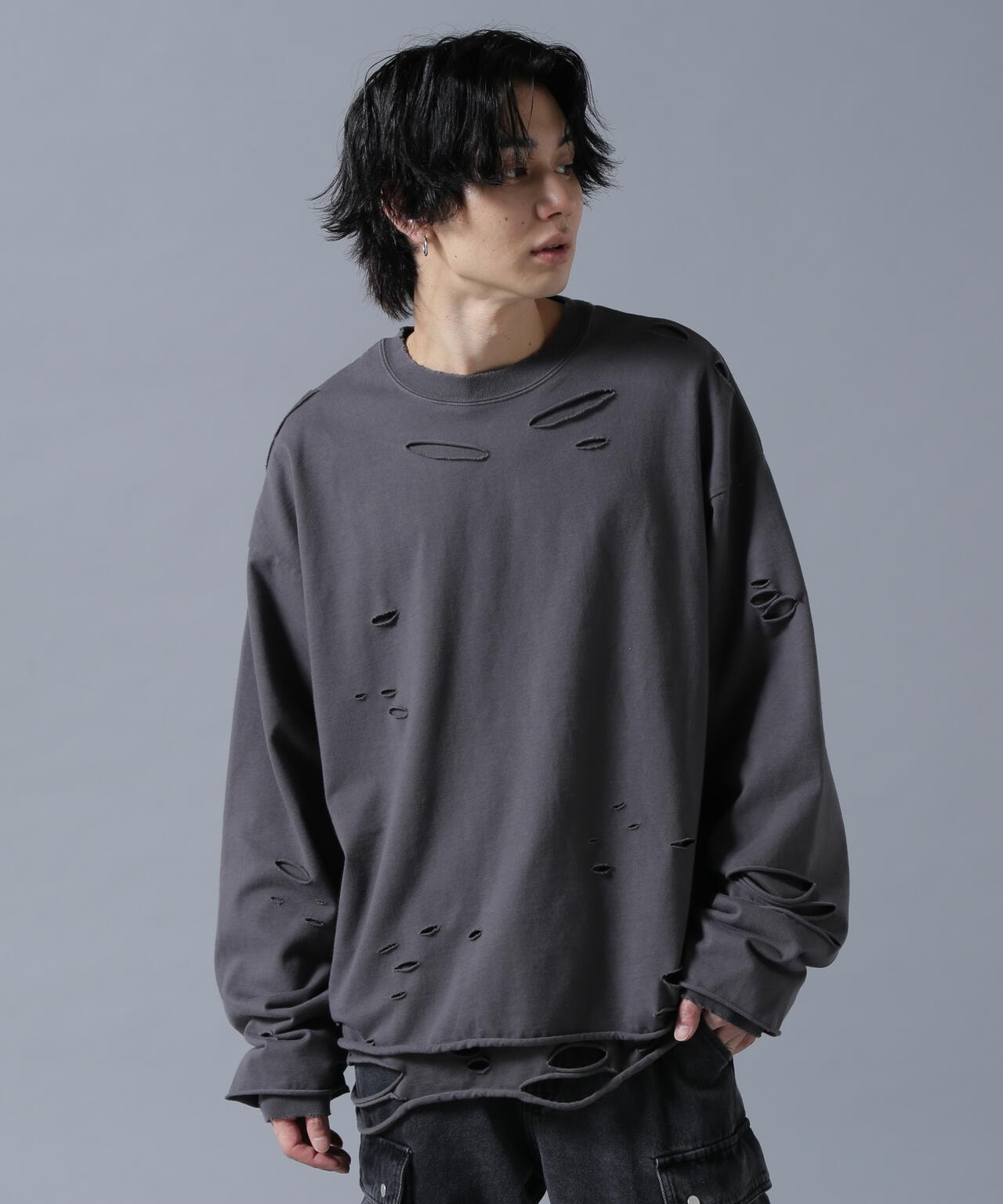 DankeSchon/ダンケシェーン/DAMEGE LAYER LS TEE