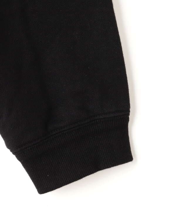 BLR BLUER/ビーエルアール ブラー/RAW - CUT NECK DETAILED SWEAT SHIRT