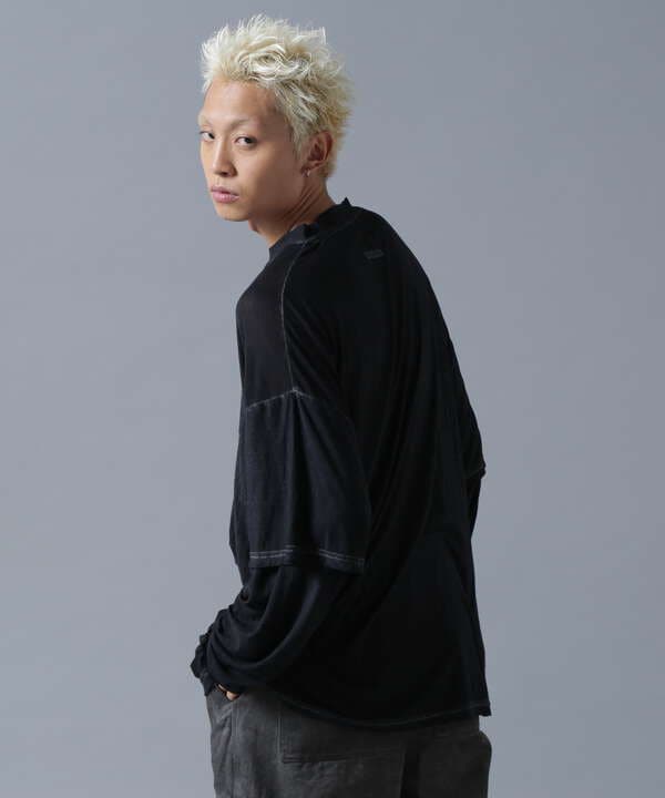 【WEB&DEPOT限定】DankeSchon/ダンケシェーン/OPAL FAKE LAYER LST