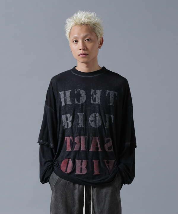 【WEB&DEPOT限定】DankeSchon/ダンケシェーン/OPAL FAKE LAYER LST