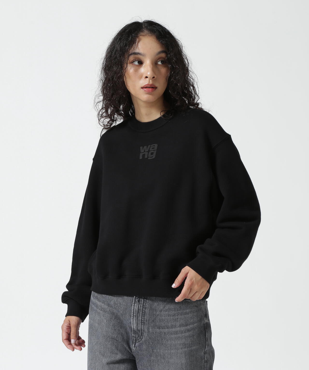 AlexanderWang/アレキサンダーワン/ESSENTIAL TERRY CREW SWEAT SHIRT | LHP ( エルエイチピー )  | US ONLINE STORE（US オンラインストア）