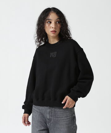 AlexanderWang/アレキサンダーワン/ESSENTIAL TERRY CREW SWEAT SHIRT