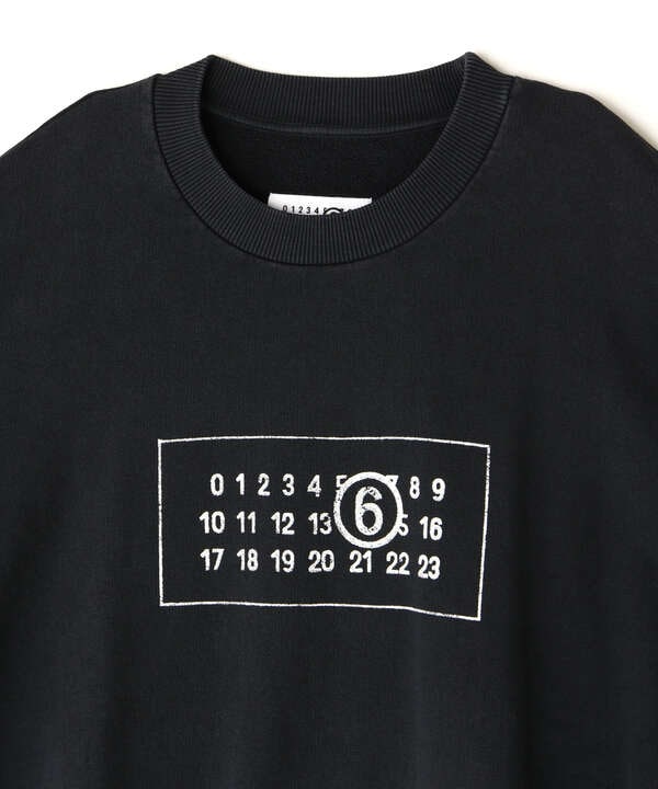 MM6 MaisonMargiela/エムエムシックス メゾンマルジェラ/TAG SWEATSHIRT