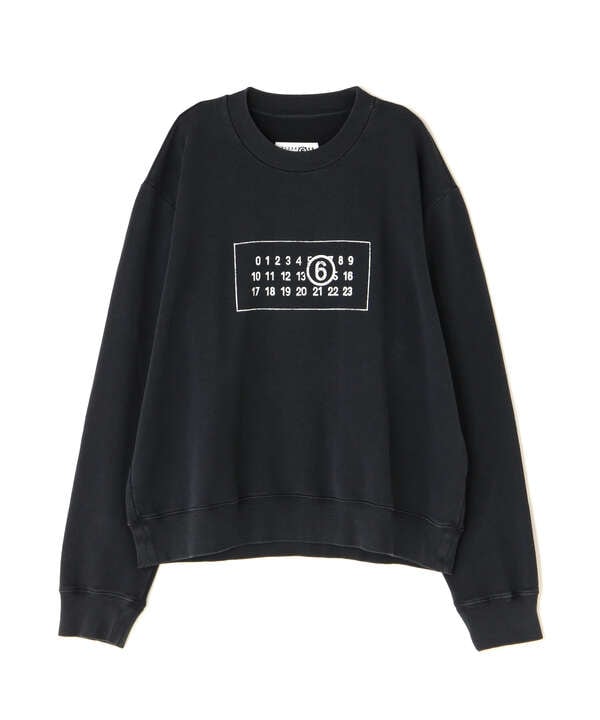 MM6 MaisonMargiela/エムエムシックス メゾンマルジェラ/TAG SWEATSHIRT