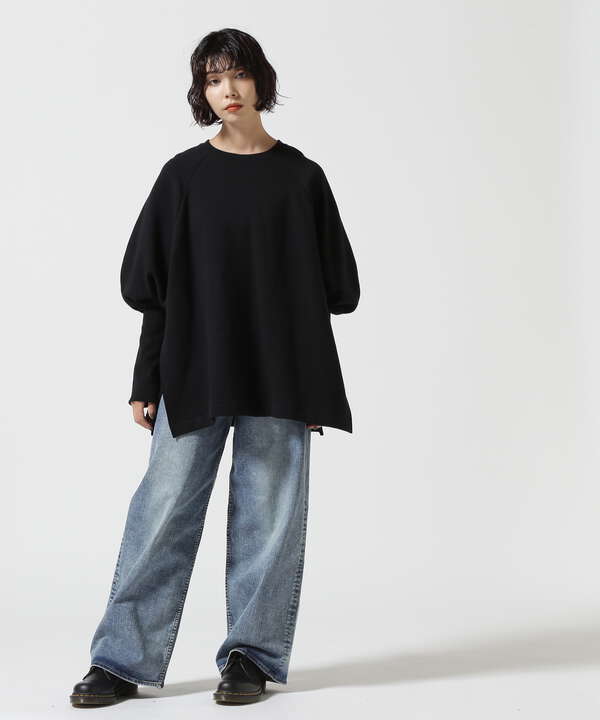 MANOF/マノフ/PUFF SLEEVE CUT TOPS