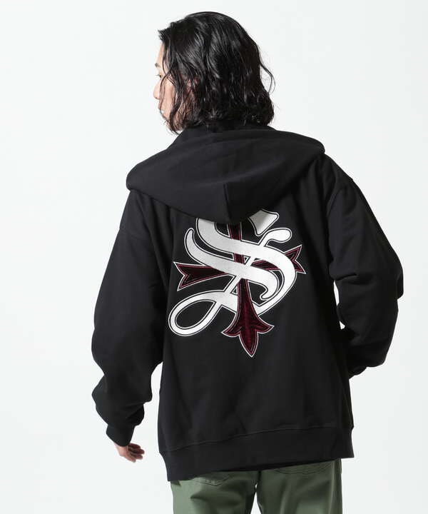 SUPPLIER/サプライヤー/Beaded Cross Hoodie