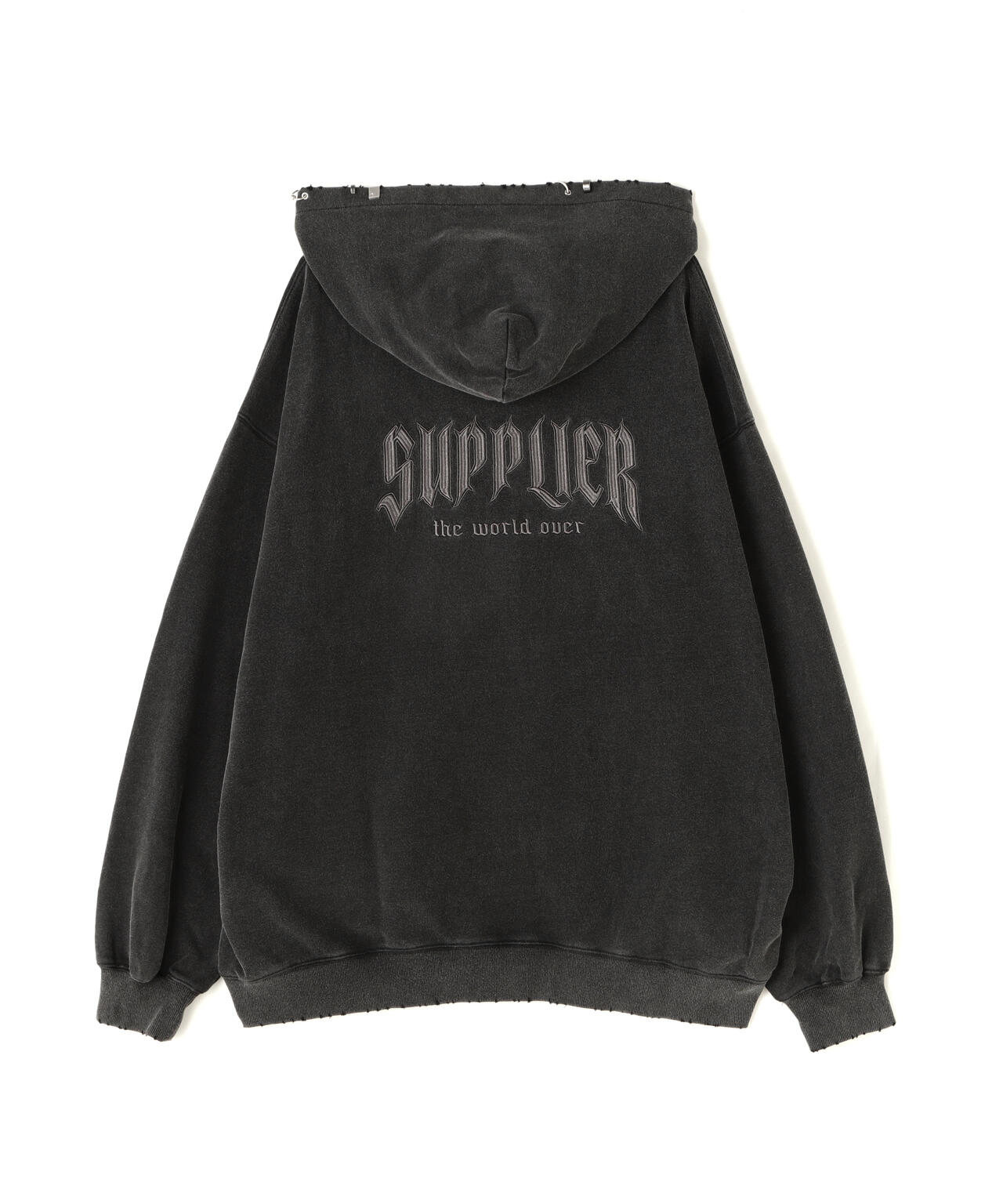 SUPPLIER/サプライヤー/Vintage Wash Pierced Zip Hoodie | LHP ( エルエイチピー ) | US  ONLINE STORE（US オンラインストア）