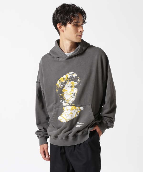 DankeSchon/ダンケシェーン/PIGMENT SWEAT HOODIE DAVID