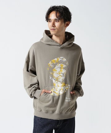 DankeSchon/ダンケシェーン/PIGMENT SWEAT HOODIE DAVID