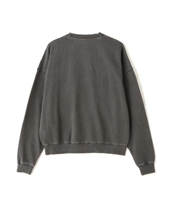 DankeSchon/ダンケシェーン/PIGMENT SWEAT CREWNECK LOGO