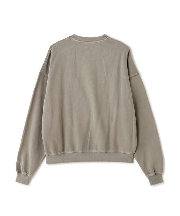 DankeSchon/ダンケシェーン/PIGMENT SWEAT CREWNECK LOGO