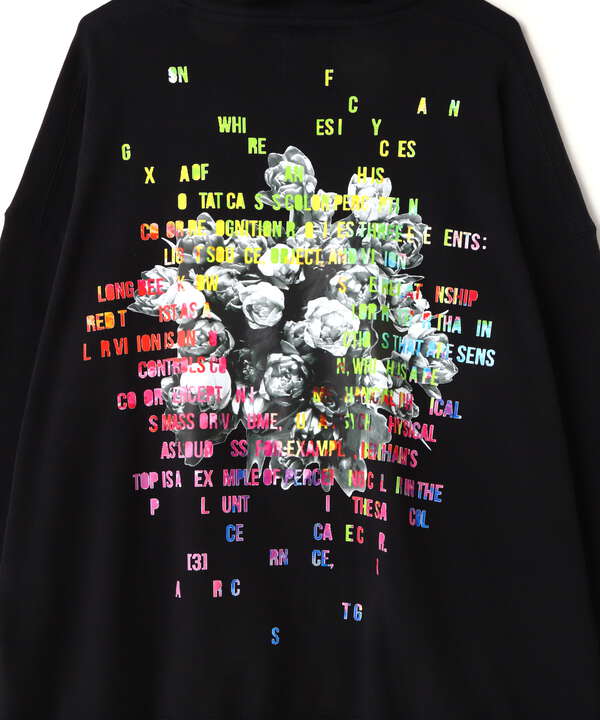 【WEB&DEPOT限定】A4A/エーフォーエー/SWEAT HOODIE FLOWER