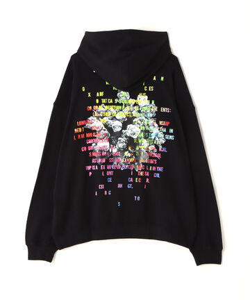 【WEB&DEPOT限定】A4A/エーフォーエー/SWEAT HOODIE FLOWER