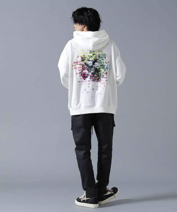 【WEB&DEPOT限定】A4A/エーフォーエー/SWEAT HOODIE FLOWER