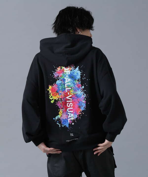 【WEB&DEPOT限定】/A4A/エーフォーエー/SWEAT HOODIE PAINT