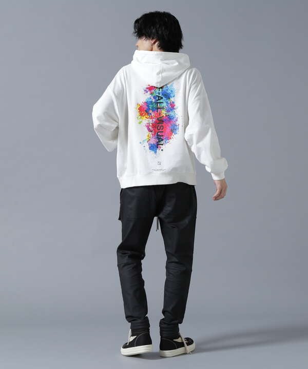 【WEB&DEPOT限定】/A4A/エーフォーエー/SWEAT HOODIE PAINT