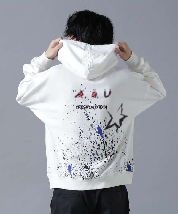 【WEB&DEPOT限定】UMLAUT/ウムラウト/GRAPHIC SWEAT HOODIE A