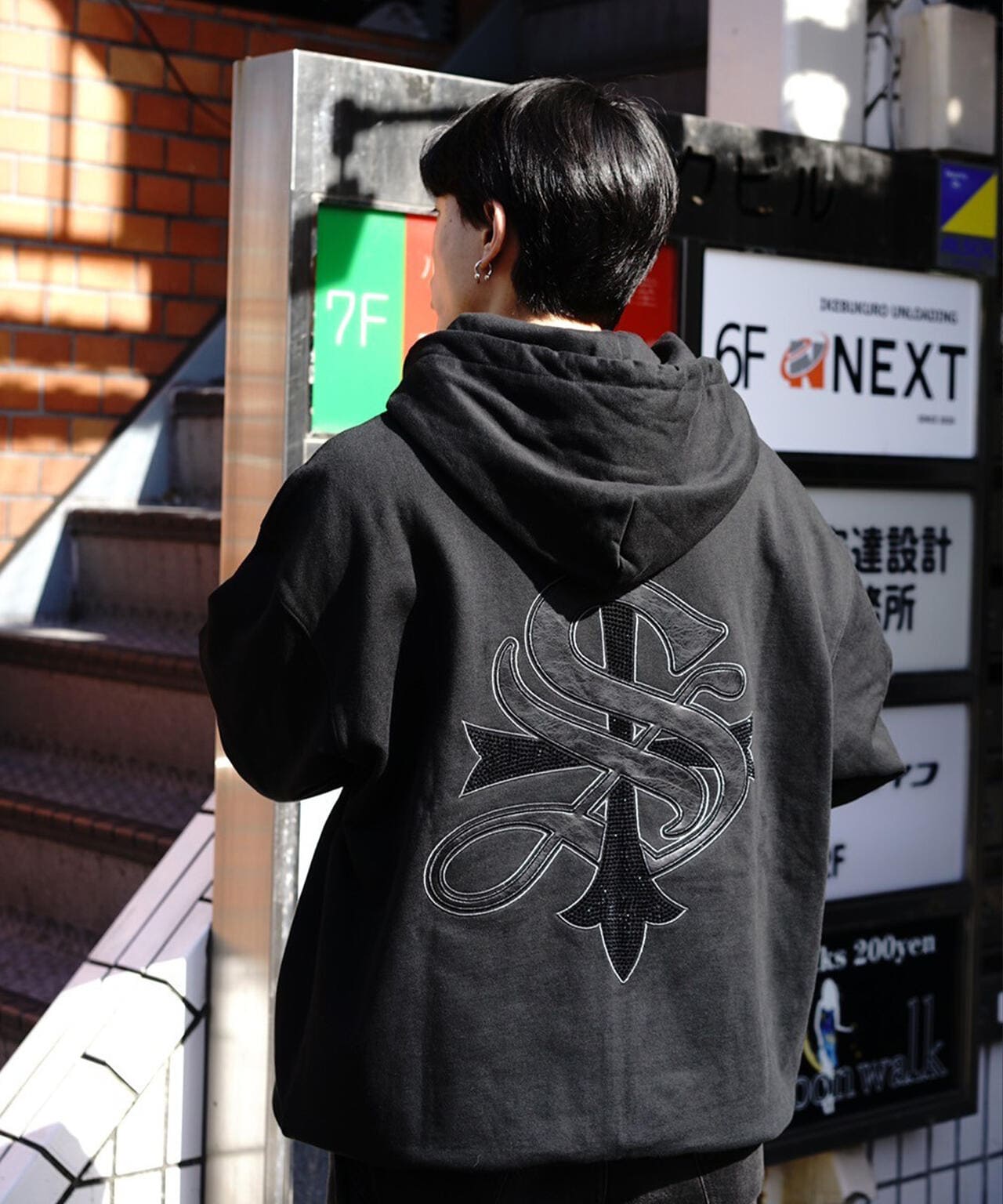 SUPPLIER/サプライヤー/【LHP EXCLUSIVE】CROSS LEATHER ZIP HOODIE