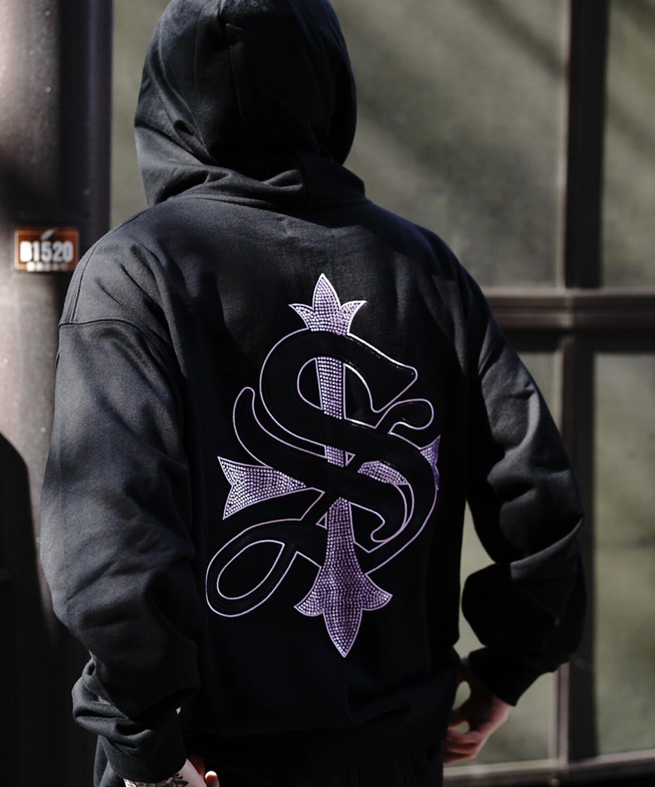 SUPPLIER/サプライヤー/【LHP EXCLUSIVE】CROSS LEATHER ZIP HOODIE