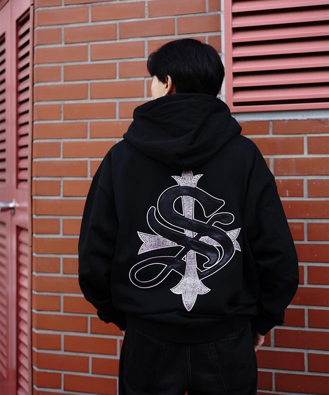 SUPPLIER/サプライヤー/【LHP EXCLUSIVE】CROSS LEATHER ZIP HOODIE